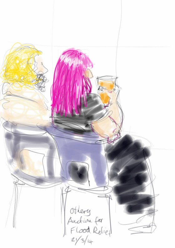 men in frocks and wigs