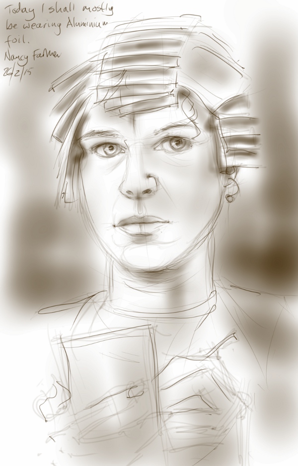 Today I shall be wearing Aluminium