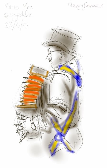 Morris Man at Greystoke