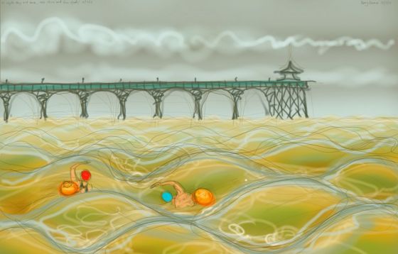 Clevedon Pier and the way home