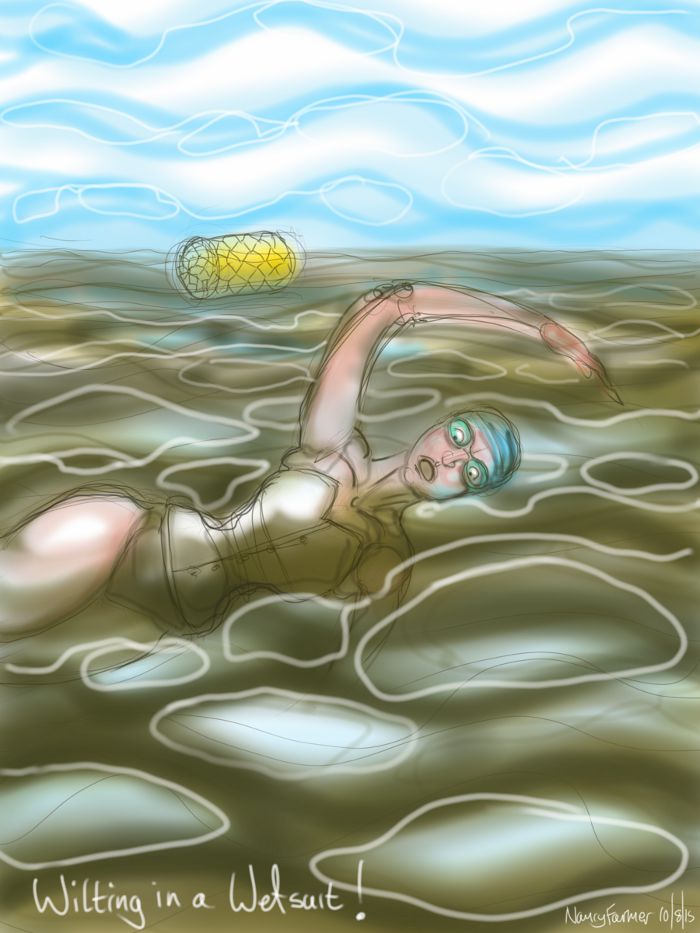 Wilting in a Wetsuit