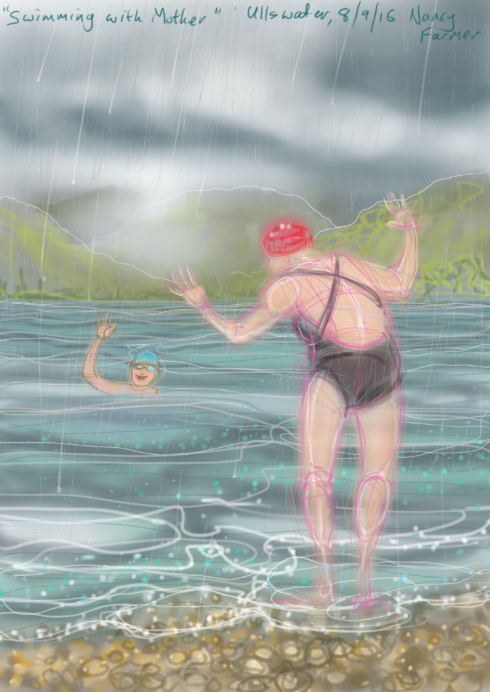 Swimming with Mother