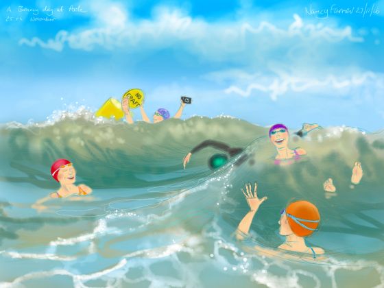 A bouncy day at Poole