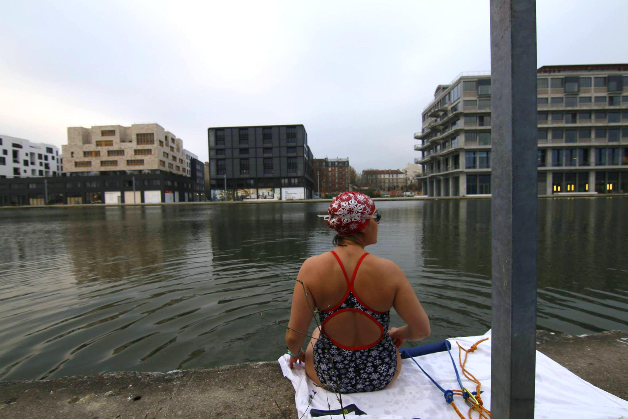 Sophie Apnée‎ in Paris, photo by Manon of Blue Parallax