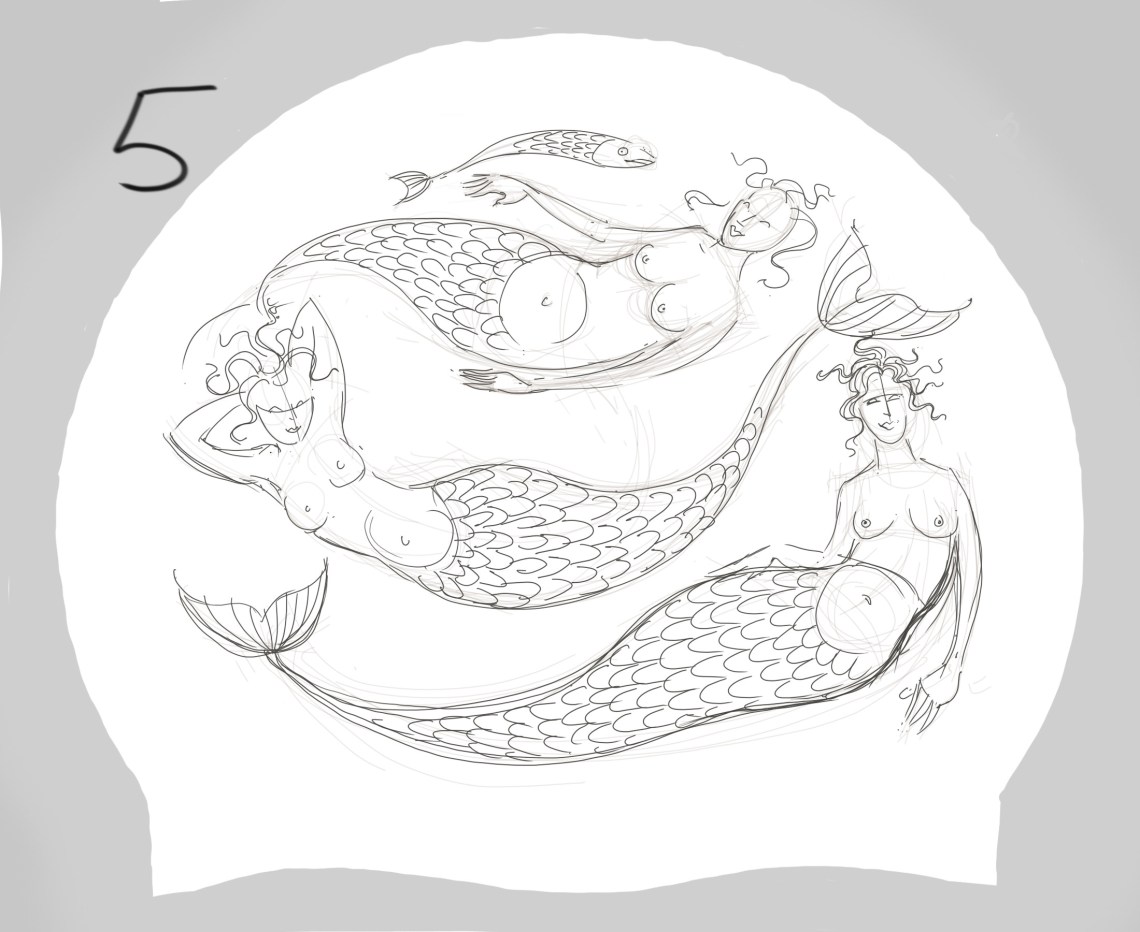 mermaid hat 5