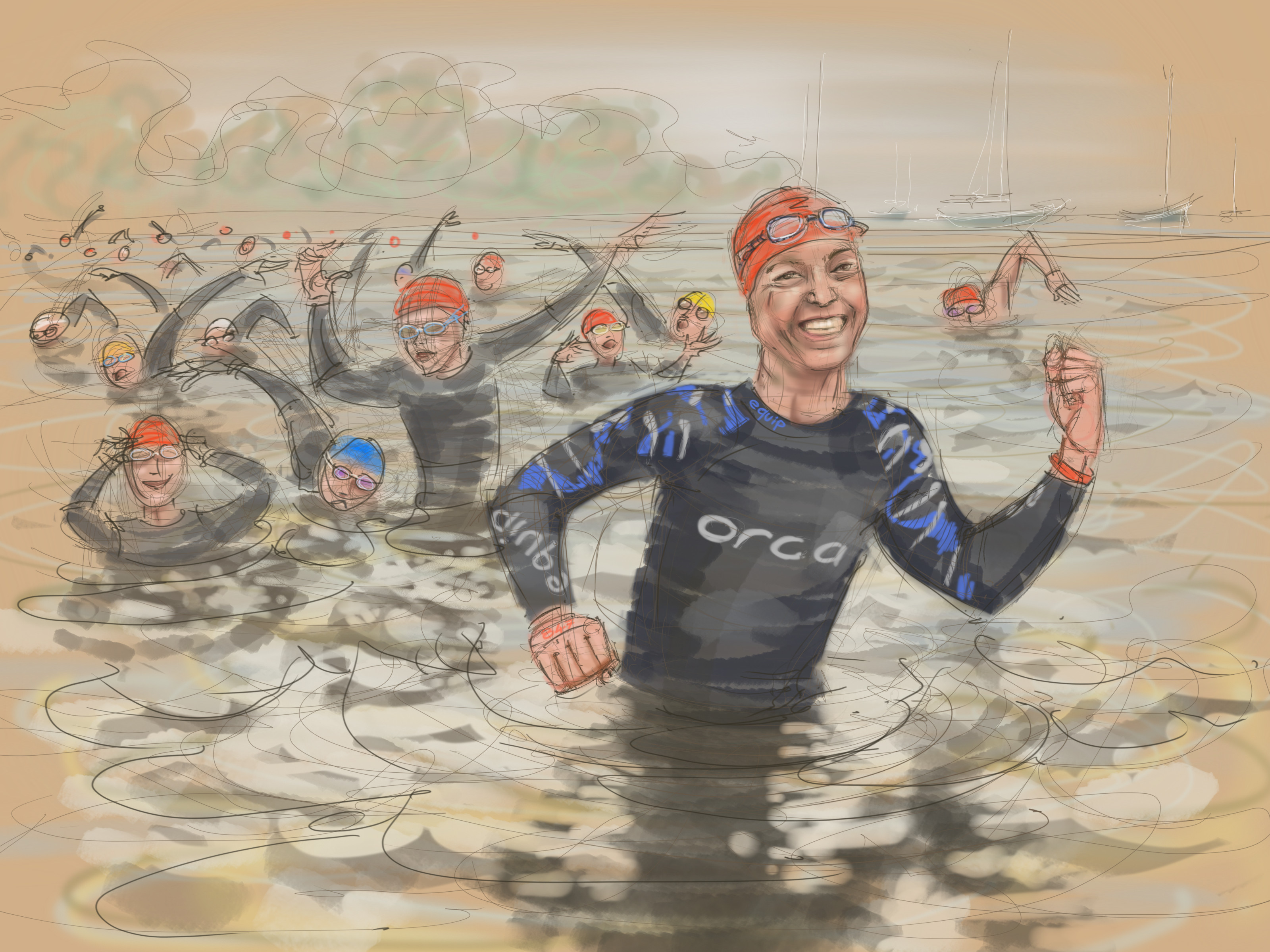 Rachel's Dart 10K - The Finish!