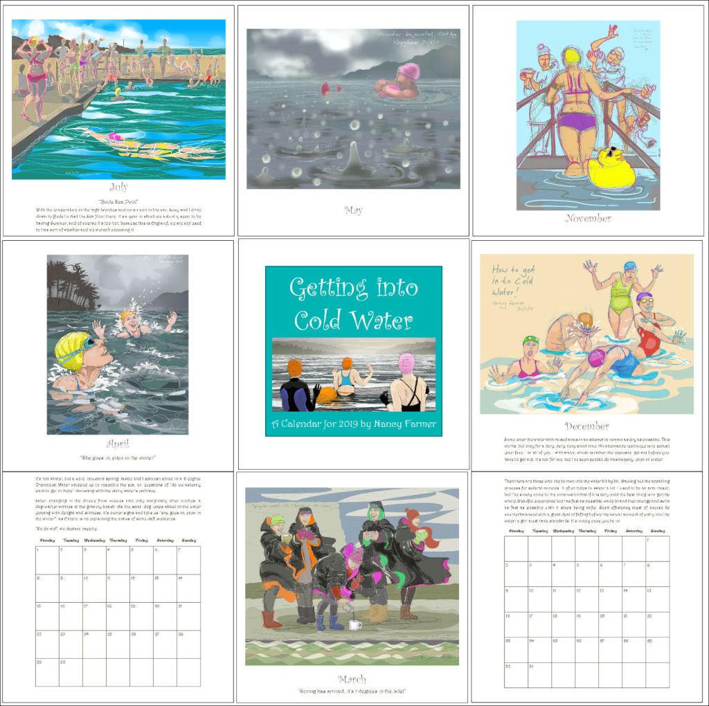 2019 Calendar - a few pages