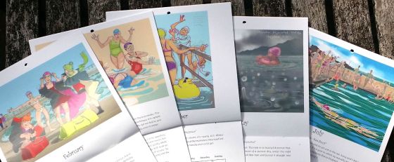 Nancy Farmer 2019 Swimming calendar