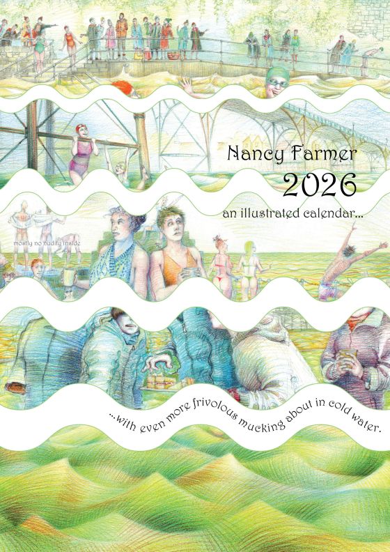 Nancy Farmer's calendar for 2026 - front cover